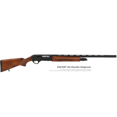 HATSAN ESCORT AS; Double Magnum, 28", Semi Auto Shotgun, 12G, WOOD