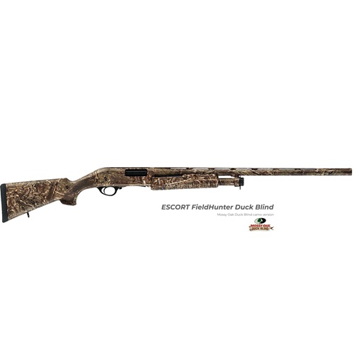 HATSAN ESCORT Field Hunter; Duck Blind, 28'' Pump Action Shotgun, 12G, CAMO