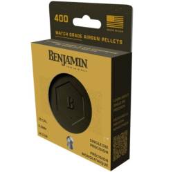 Benjamin Slugs, Premium Match Grade Pellets, Domed, 14.3 Grain, Qty 400, Caliber 0.22 Benjamin Slugs, Premium Match Grade Pellets, Domed, 14.3 Grain, Qty 400, Caliber 0.22