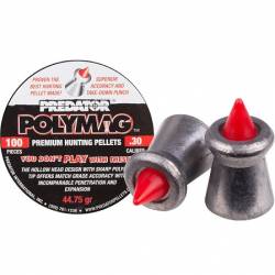 JSB Predator Polymag Pellets, Pointed/Hollow Head, Grains 44.75, Qty 100, Caliber .30" JSB Predator Polymag Pellets, Pointed/Hollow Head, Grains 44.75, Qty 100, Caliber .30"